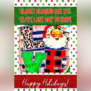 BUY NOW! LAST Day to SHIP 12/21!🎁